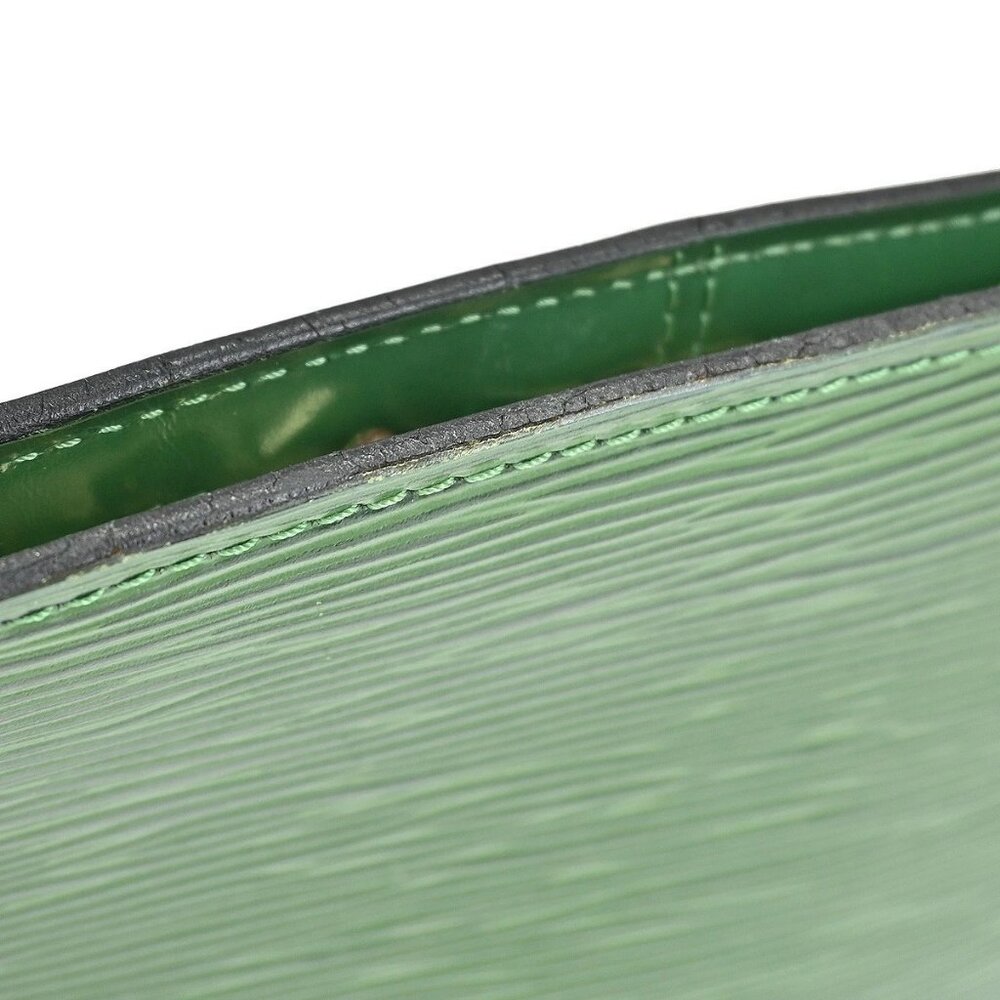 BUYIT/ Louis Vuitton Green Epi Lussac Shoulder Bag M52284 VI0945 NQ05728 - Picture 9 of 16